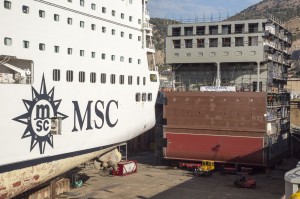 MSC Armonia e il blocco aggiuntivo da inserire