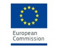 commissione europea logo con bandiera