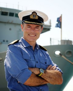 IN Situ portrait of Captain Northwood RN