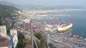 salerno porto dall'alto