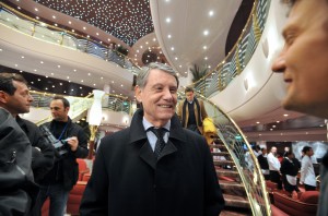 CEO of Italian MSC cruises Gianluigi Apo