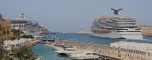 MALTA,ARRIVO CARNIVAL VISTA