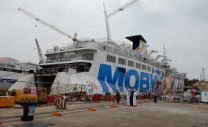 MOBY KISS  Imo.7358755  Italian ro/ro b.1975.  11907grt.   29-5-16