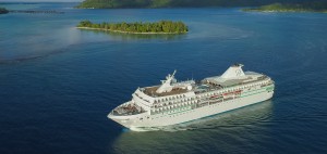 The m/s Paul Gauguin was built to sail the lagoons of the South Pacific.